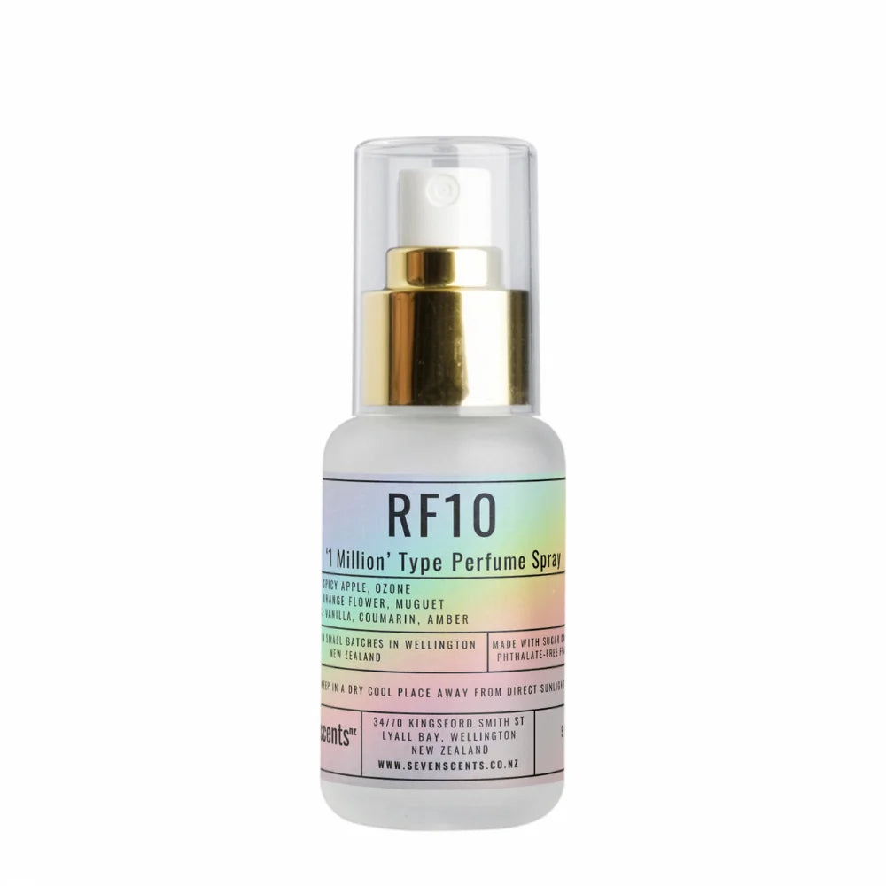 RF10 perfume spray bottle - oriental woody spicy fragrance inspired by 1 Million by Paco Rabanne