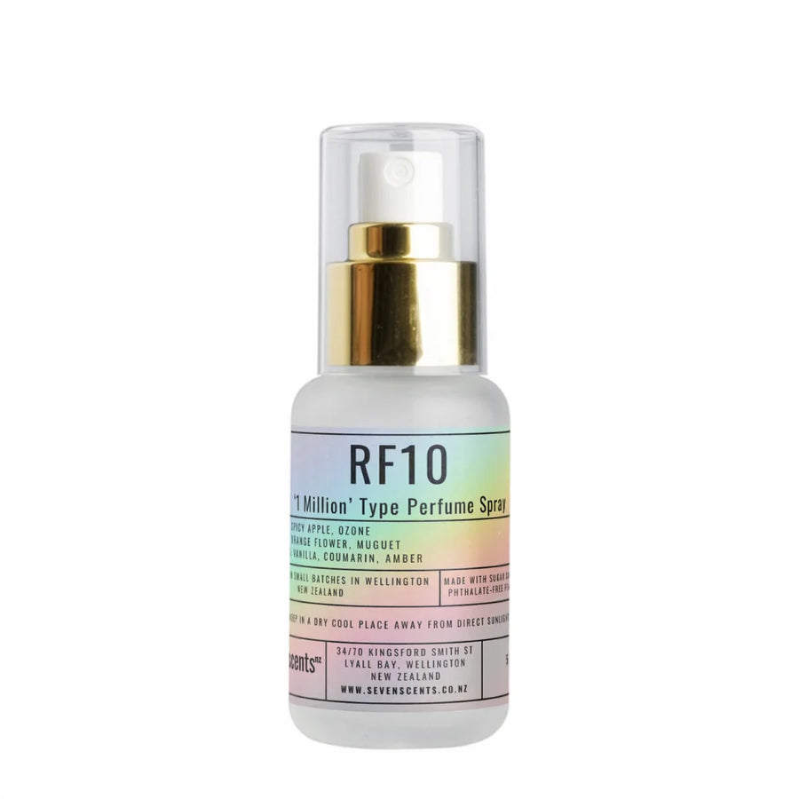 RF10 perfume spray bottle - oriental woody spicy fragrance inspired by 1 Million by Paco Rabanne