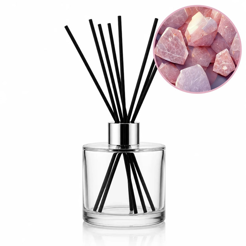 Rose Quartz Reed Diffuser - reed diffuser by Seven Scents