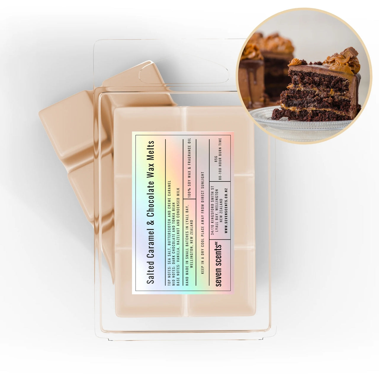 Salted Caramel and Chocolate Wax Melts