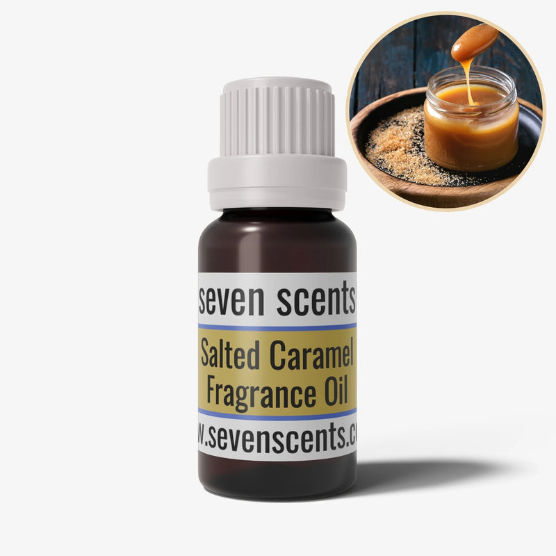 Salted Caramel Fragrance Oil - Vanilla & Sweet home fragrance by Seven Scents