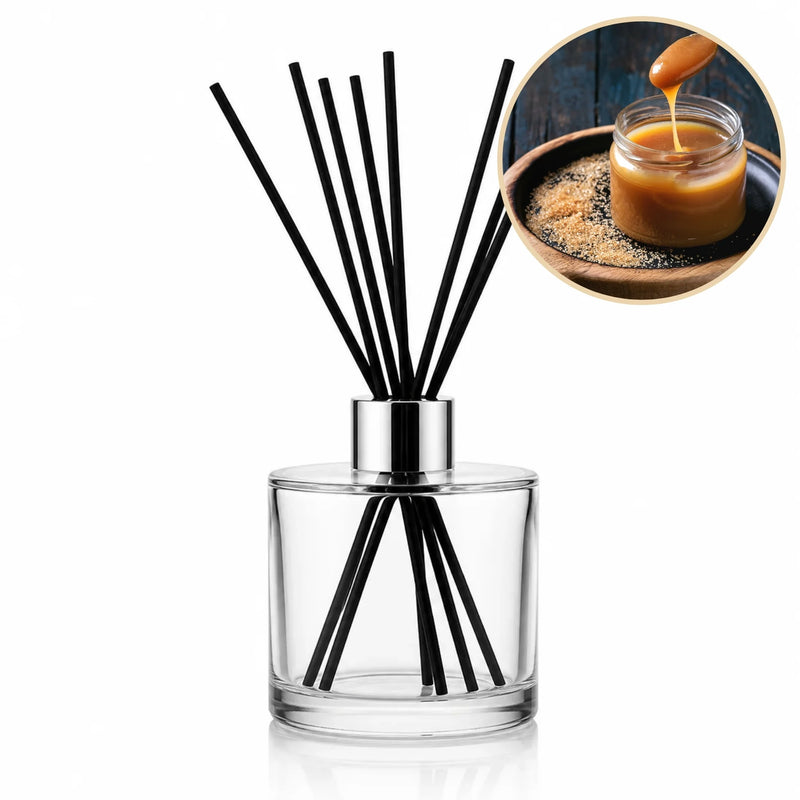 Salted Caramel Reed Diffuser - reed diffuser by Seven Scents