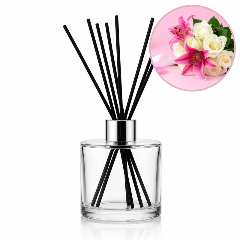 Sheer Lily & Rose Reed Diffuser - reed diffuser by Seven Scents