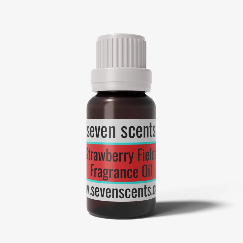 Strawberry Fields Fragrance Oil bottle by Seven Scents
