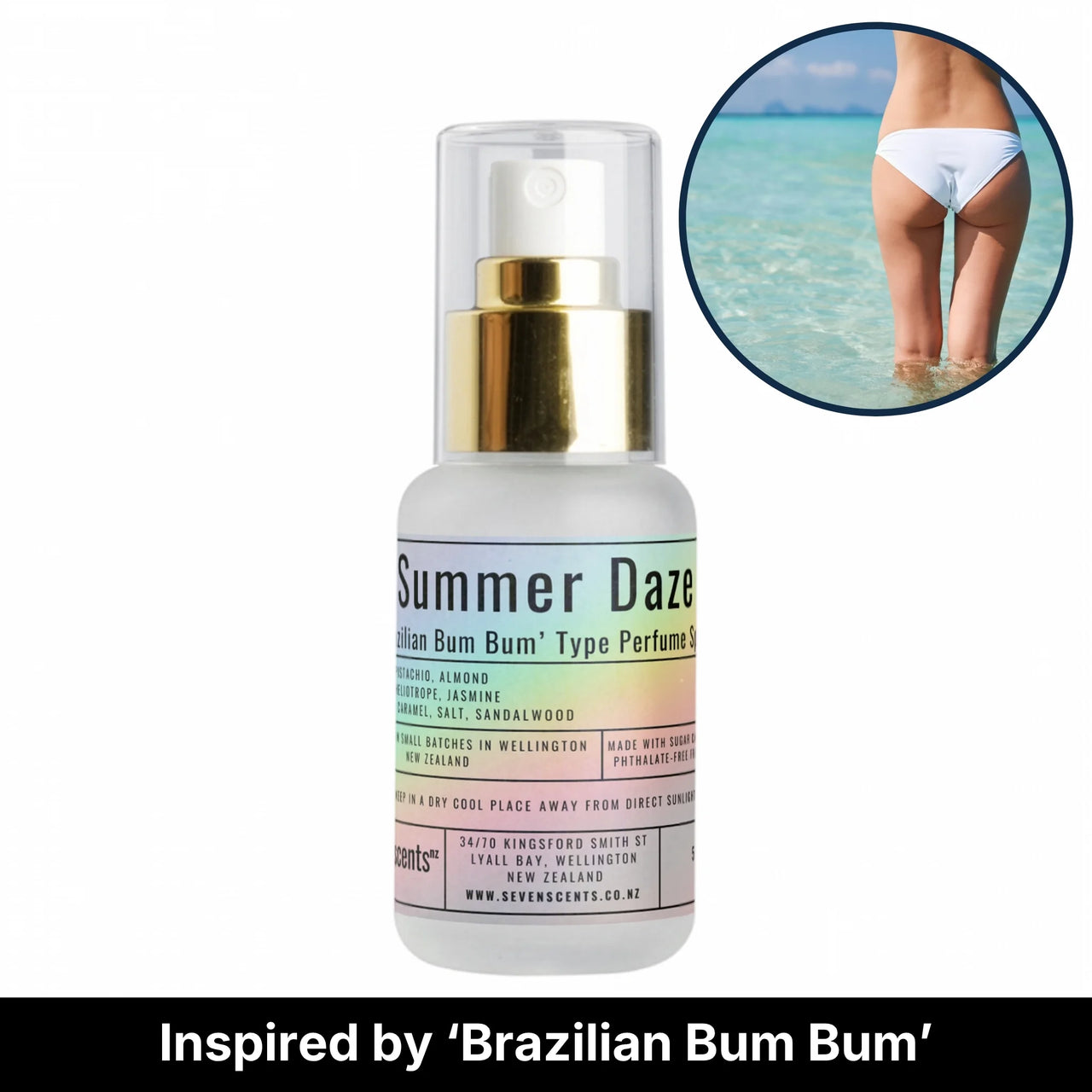Summer Daze Perfume Spray - 50ml by Seven Scents