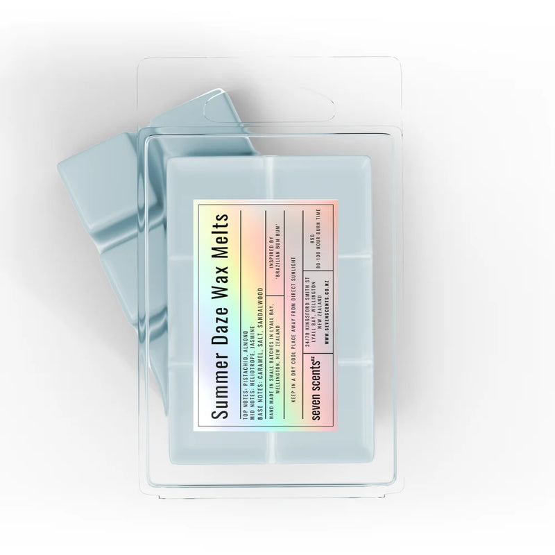 Summer Daze Wax Melts - 85g clamshell of soy wax melts by Seven Scents