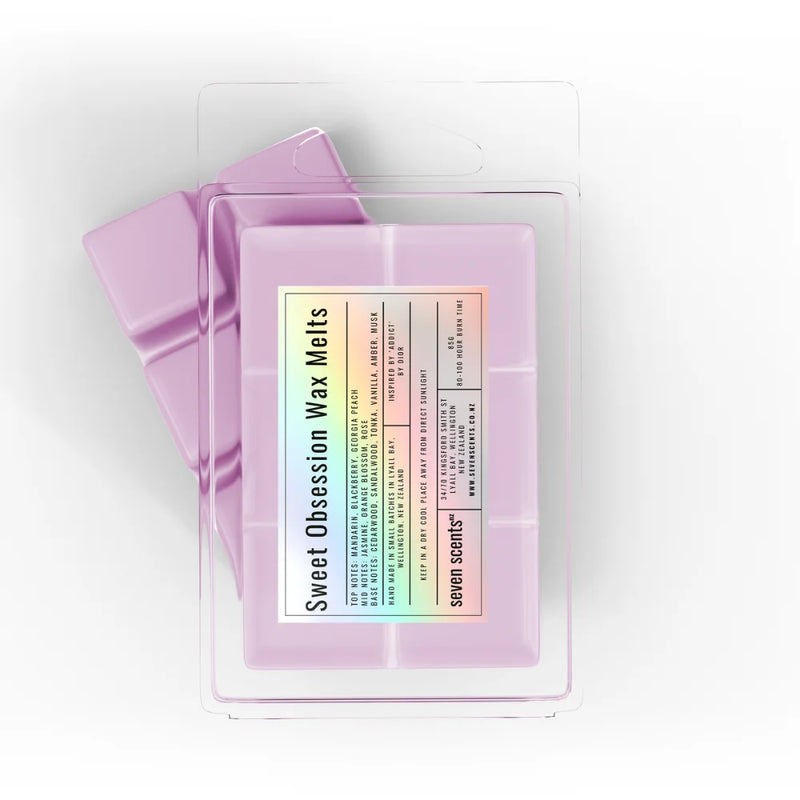 Sweet Obsession Wax Melts - 85g clamshell of soy wax melts by Seven Scents