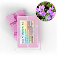 Sweet Pea and Vanilla Wax Melts