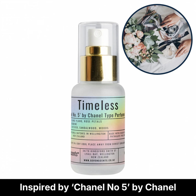 Timeless Perfume Spray - 50ml by Seven Scents