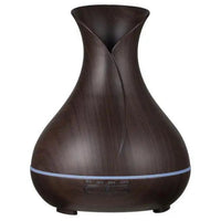 Tui essential oil diffuser in dark tulip design, front view - Seven Scents