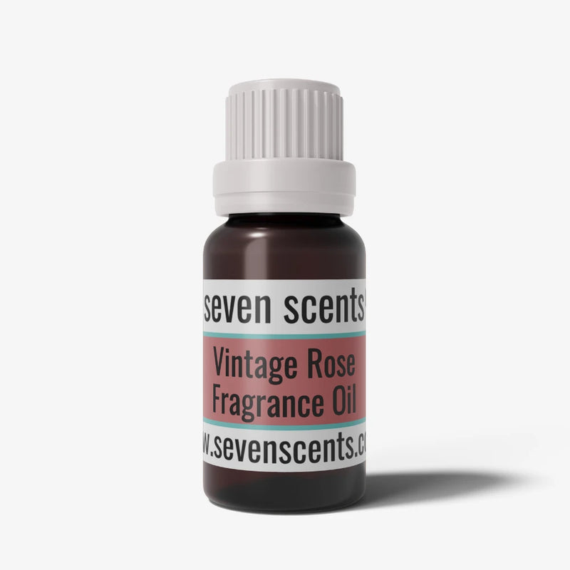 Vintage Rose Fragrance Oil bottle by Seven Scents