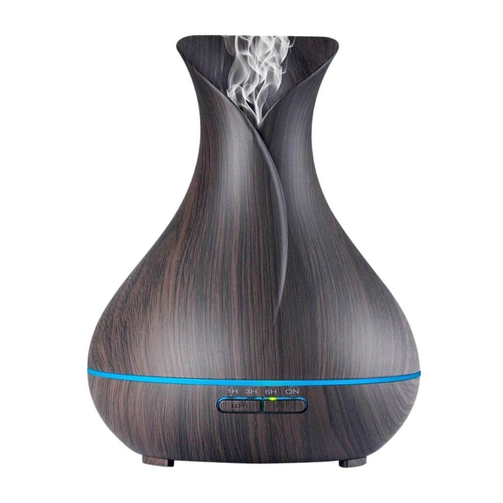 400ml tulip essential oil diffuser dark in NZ